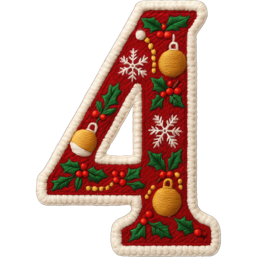 Christmas Alphabet Doodles Hoodies with custom alphabet doodles printed using DTF print service