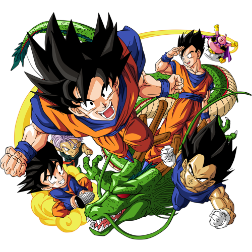 Dragon Ball Z Anime DTF T-Shirt Prints Collection with Custom Designs