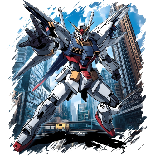 Custom Anime DTF T-Shirt Prints with Vibrant Designs by GUNDAM GUY