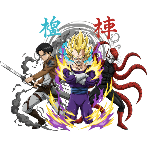 Custom Anime DTF T-Shirt Print showcasing vibrant and durable design