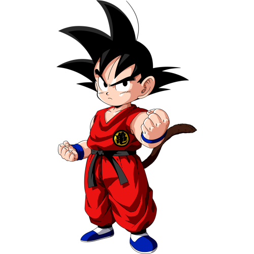Kid Goku Anime DTF T-Shirt Prints - Custom Designs for Streetwear