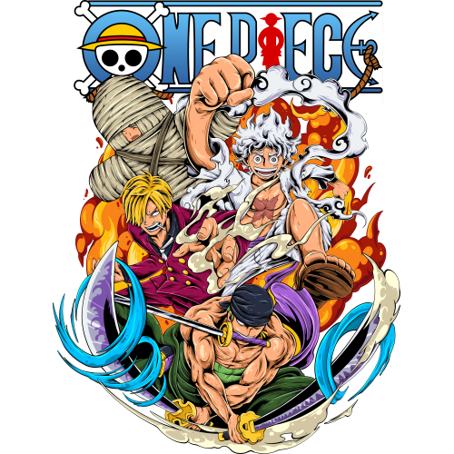 Anime DTF T-Shirt Prints - Custom Designs - Streetwear Apparel - Unique Anime Apparel