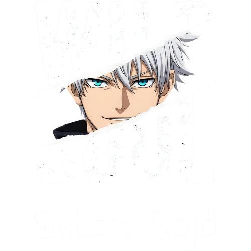 Satoru Gojo - Wild Soul Anime DTF T-Shirt Prints - Vibrant and Custom Designs