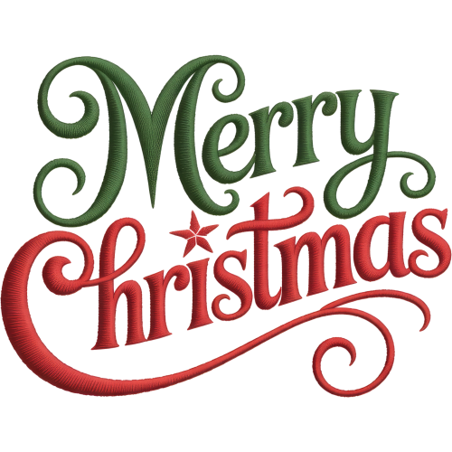Merry Christmas DTF Ink Transfer for Fabric Printing - Custom Design Printing