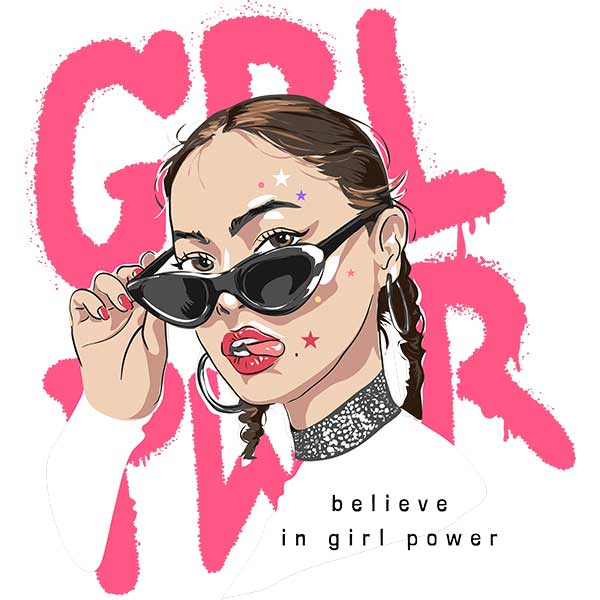 Various DTF printing products and custom services for GIRLS