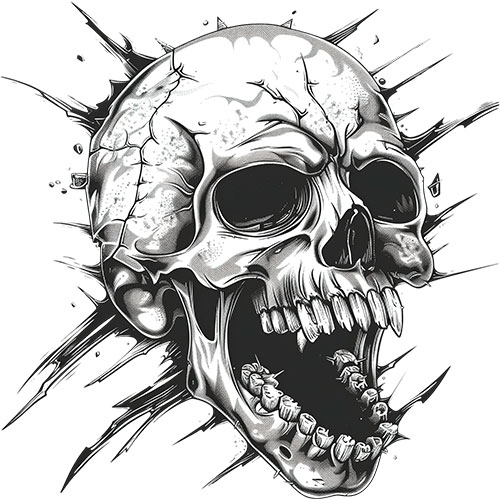 Custom Skull DTF Printing Products for Personalized Designs