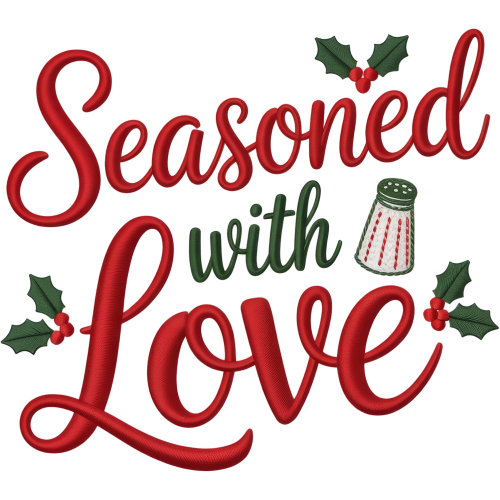 Seasoned with Love DTF Transfers for T-Shirts & Apparel