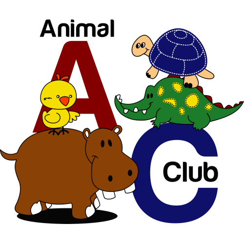 ANIMAL CLUB UV DTF Ink Transfer Stickers in Cartoons Category