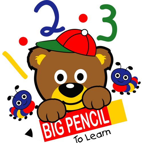 BIG PENCIL TO LEARN UV DTF Ink Transfer Stickers - Cartoons Category