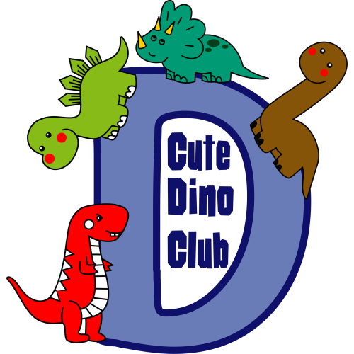 Custom UV DTF Ink Transfer Stickers - CUTE DINO CLUB