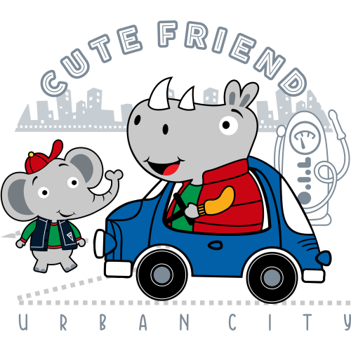 Cute Friends Cartoons UV DTF Ink Transfer Stickers