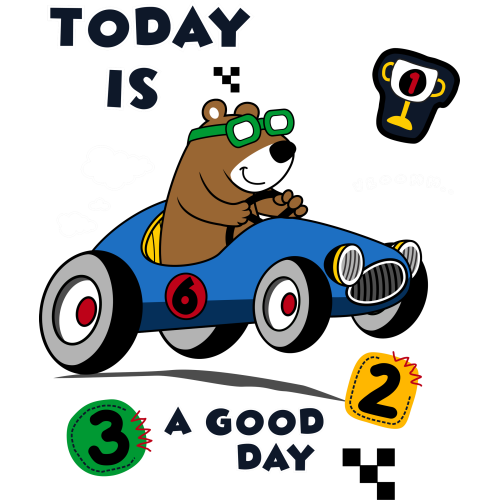 Custom UV DTF Ink Transfer Stickers for GOOD DAY Cartoons