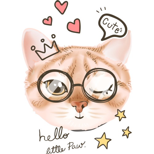 HELLO LOTTEL POUT UV DTF Ink Transfer Stickers - Custom Printing Solution