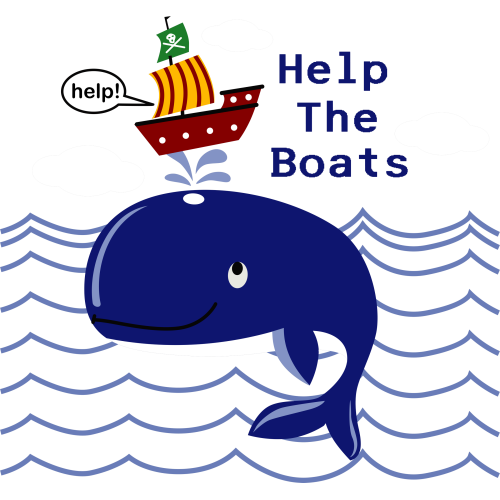 Custom UV DTF Ink Transfer Stickers for Boats in Cartoons Category