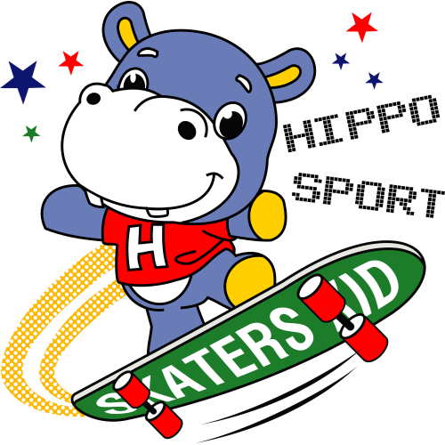 HIPPO SPORT UV DTF Ink Transfer Stickers - Custom Printing - Vibrant Designs