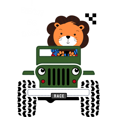 I DONT DO RACE UV DTF Ink Transfer Stickers - Custom Printing Options