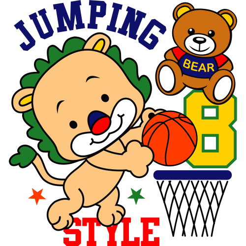 Custom Printed JUMPING UV DTF Ink Transfer Stickers for Cartoons