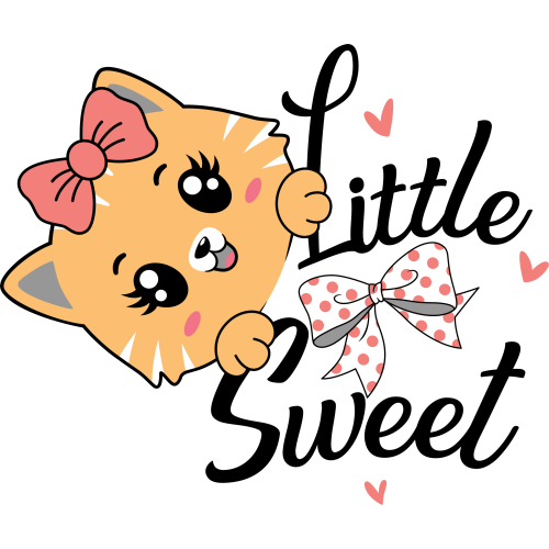 LITTLE SWEET UVDTF Stickers for Glass Bottle - Custom Printing - Cartoon Design