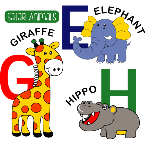 Custom UVDTF Safari Animal Stickers for Glass Bottle