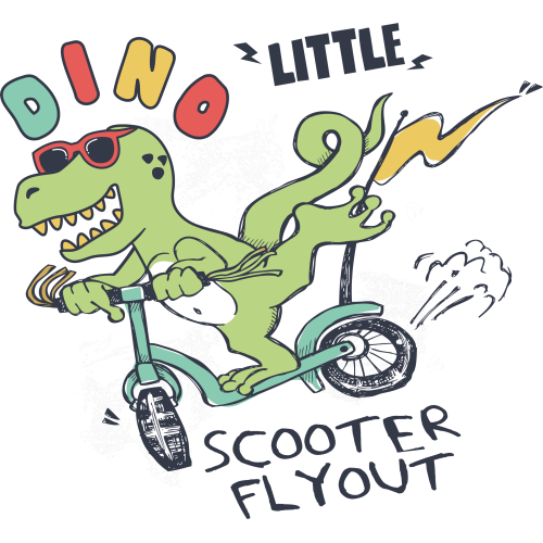 Custom UVDTF Stickers for Glass Bottles - SCOOTER FLYOUT