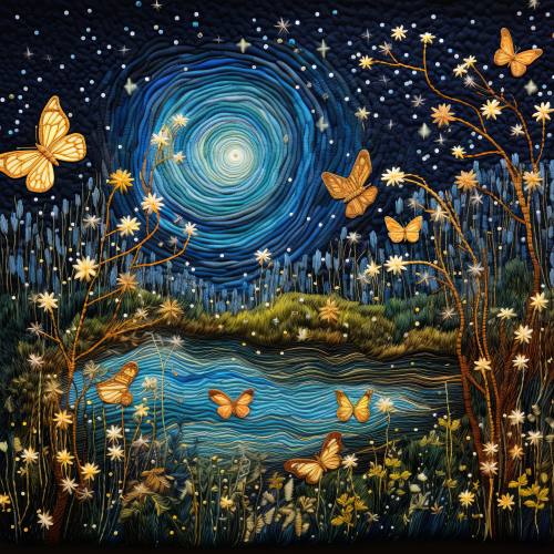 Night Field - Nature Category DTF Printers & DTG Printing