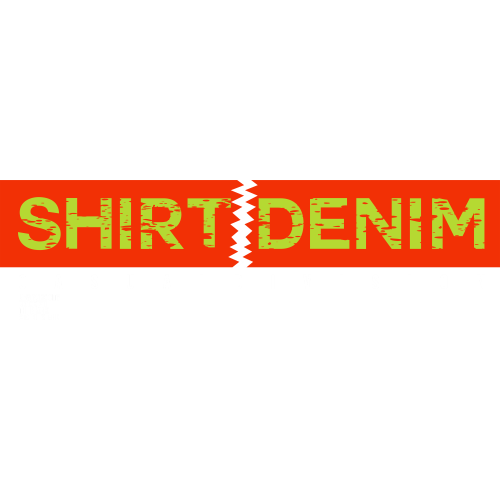 Custom Shirt Denim with DTF printing design
