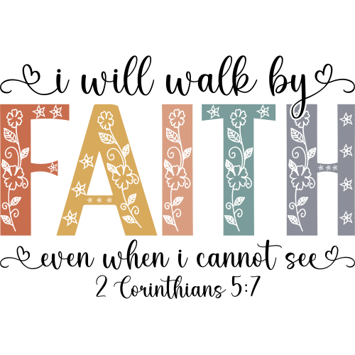 Boho Christian Jesus Quotes DTF Transfers for DIY Apparel Image
