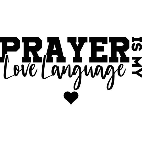 Love Prayer Quotes DTF Transfers Custom Printing Apparel Branding