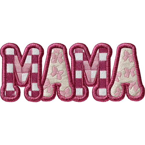 Mama faux DTF Quote Transfer Printing for DIY Apparel