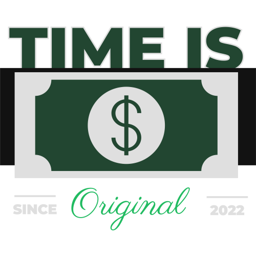 Time Is Money DTF Transfers for Every Fabric - Quality DTF Transfer Image