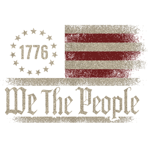 We the People 1776 American DTF Transfers - Custom Printing Quotes