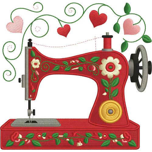 XoXo Floral Sewing Machine - Ideal for DTF Printing and Custom Printing Projects