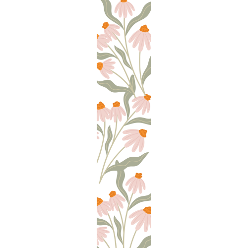 Custom Flower Print BookMark Printing Service with DTF Printing