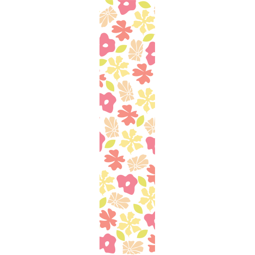 Mix Flower UVDTF Bookmark Printing Service - Custom Designs