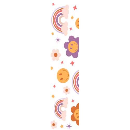 Custom UVDTF bookmark printing service by Rainbowflower - vibrant and durable prints