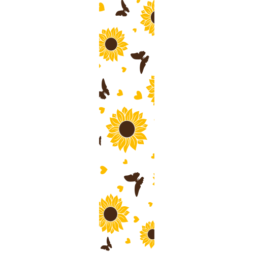 Custom UVDTF Bookmark Printing Service for Sunflower Collection
