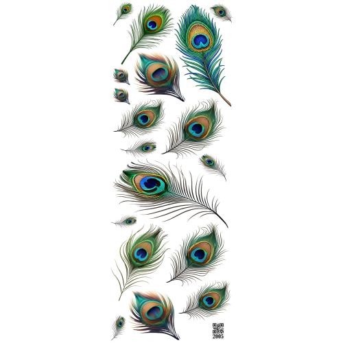 2005 Resin Stickers - DTF Custom UV Resin Art Sticker Sheet Print