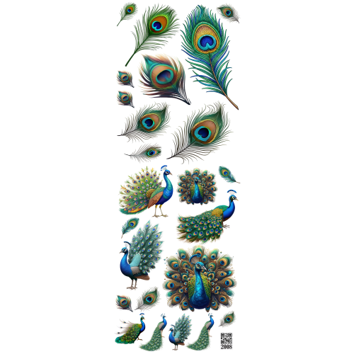 2008 Resin Stickers for DTF Printing and Custom UVDTF Sticker Sheet Prints