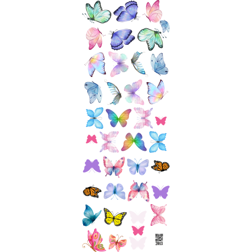 2013 Resin Stickers: Custom UV DTF Resin Art Sticker Sheet Print - High-quality sticker sheets with unique designs