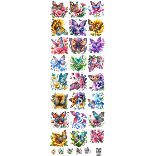 2023 Resin Stickers - UV DTF Custom Sticker Sheet Printing