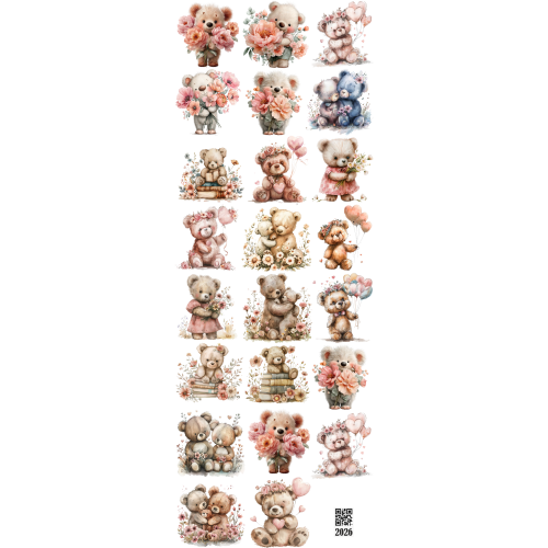 2026 Resin Stickers UV DTF Custom Sticker Sheet Print Image