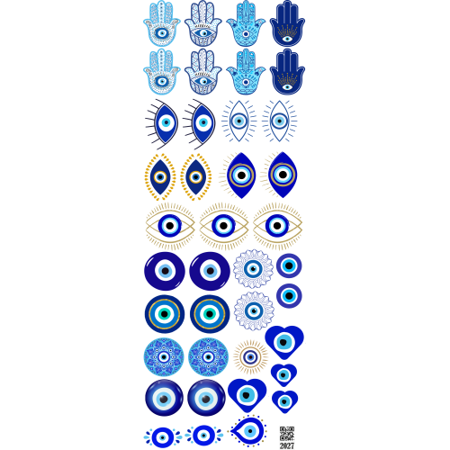 2027 Resin Stickers - Custom UV DTF Sticker Sheet Print for Crafts