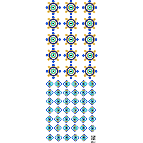2033 Resin Stickers UV DTF Insert Sheet for Custom Printing Projects