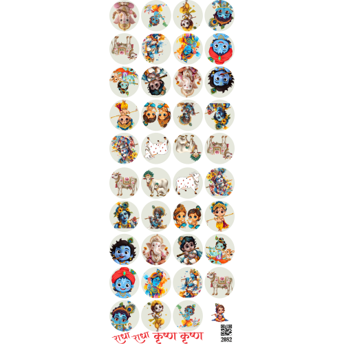 Custom Printed Resin Stickers with DTF Nail Art Sticker Design