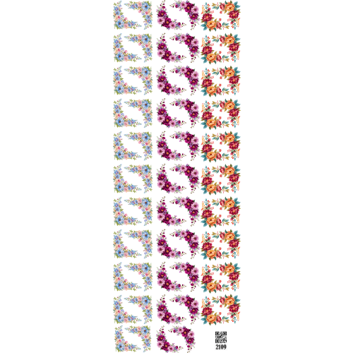 Custom printed resin stickers - 2109 UVDTF sticker sheet for creative DTF printing
