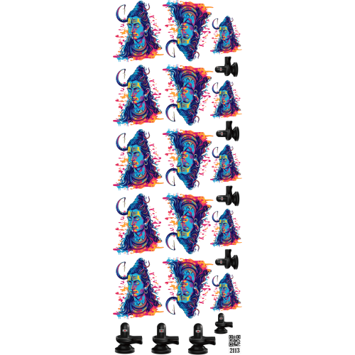 2113 UVDTF Sticker Sheet for Resin Art - Custom Printing with DTF Technology