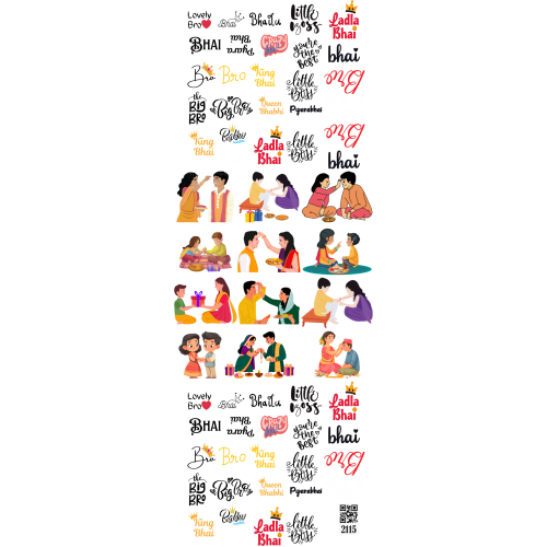 Custom Resin Stickers - 2115 UVDTF Sticker Sheet - Ideal for DTF Printing Projects