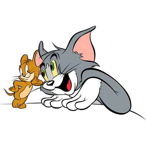Tom and Jerry Cartoon DTF Transfers - High-Quality Custom Apparel Printing