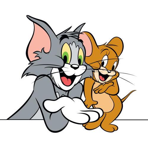 Tom and Jerry Cartoon DTF Transfers for Custom Apparel