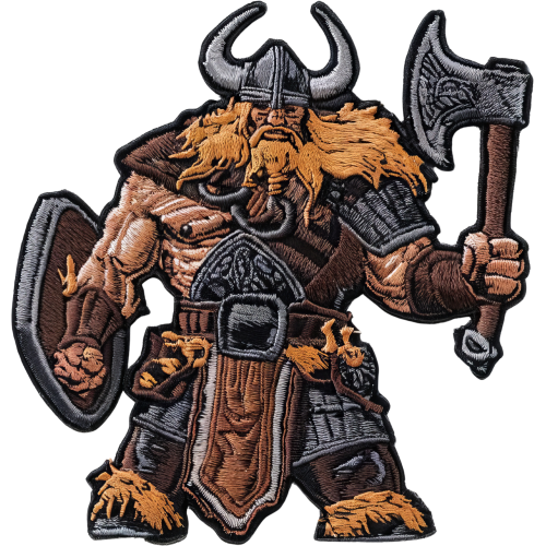 Viking Cartoon DTF Transfers for Custom Apparel